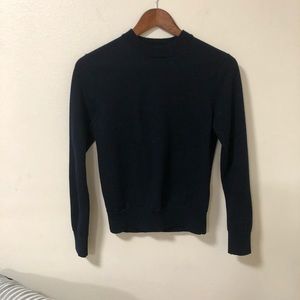 Navy sweater